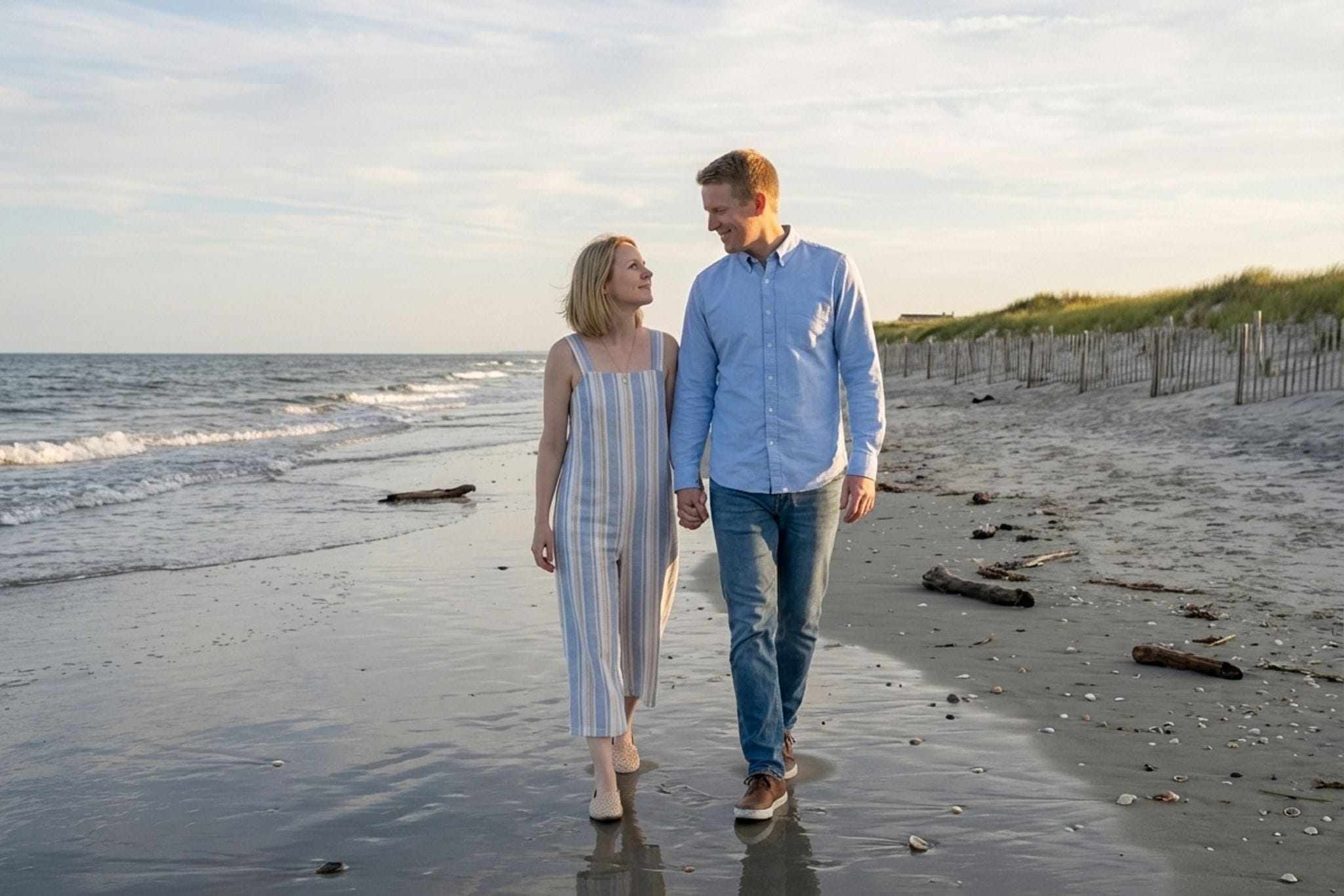 Golden hour portrait session